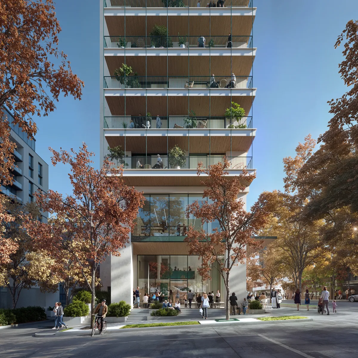 2 Fully activated Public Realm