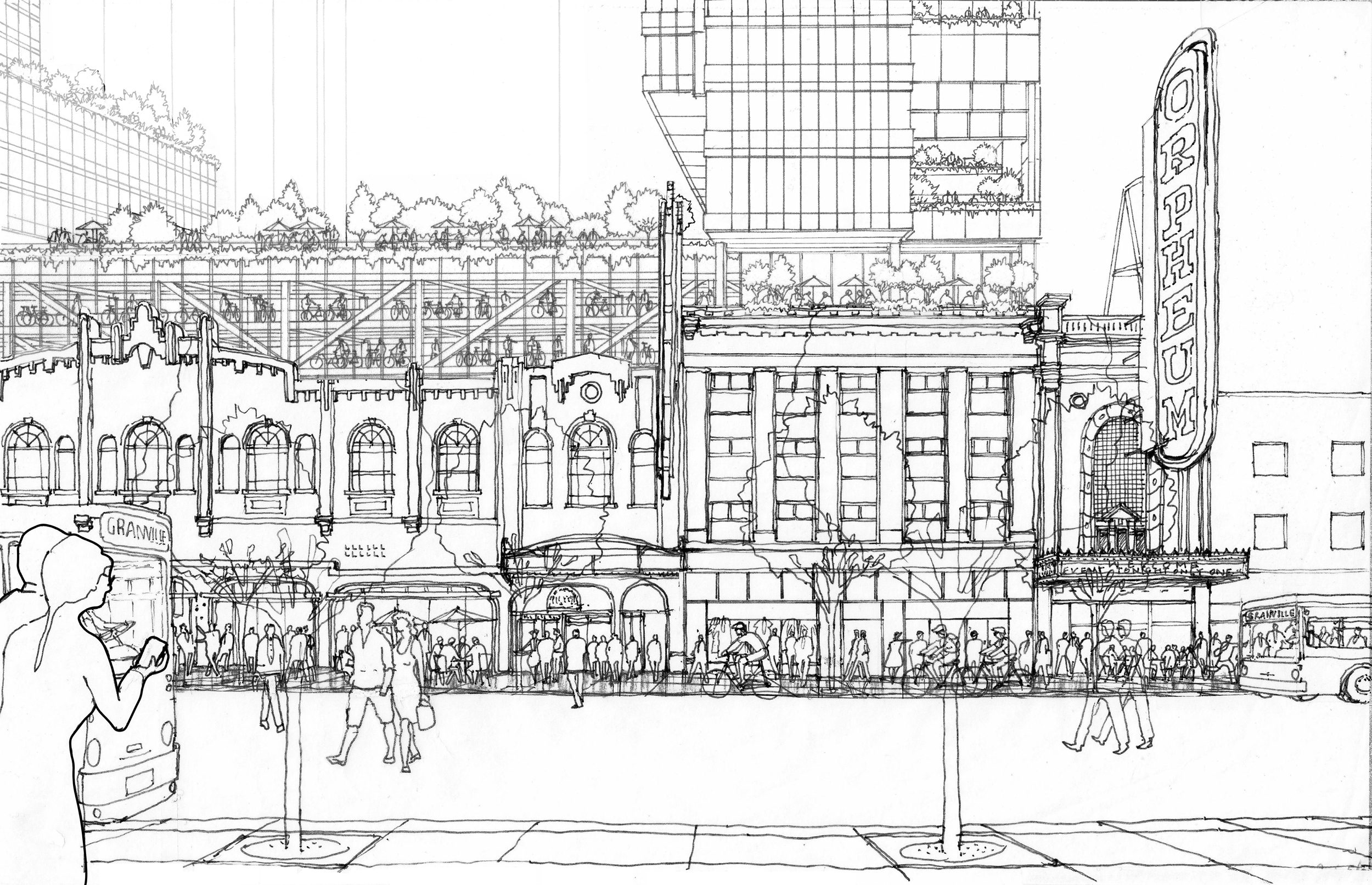 Sketch 5 Street Elev