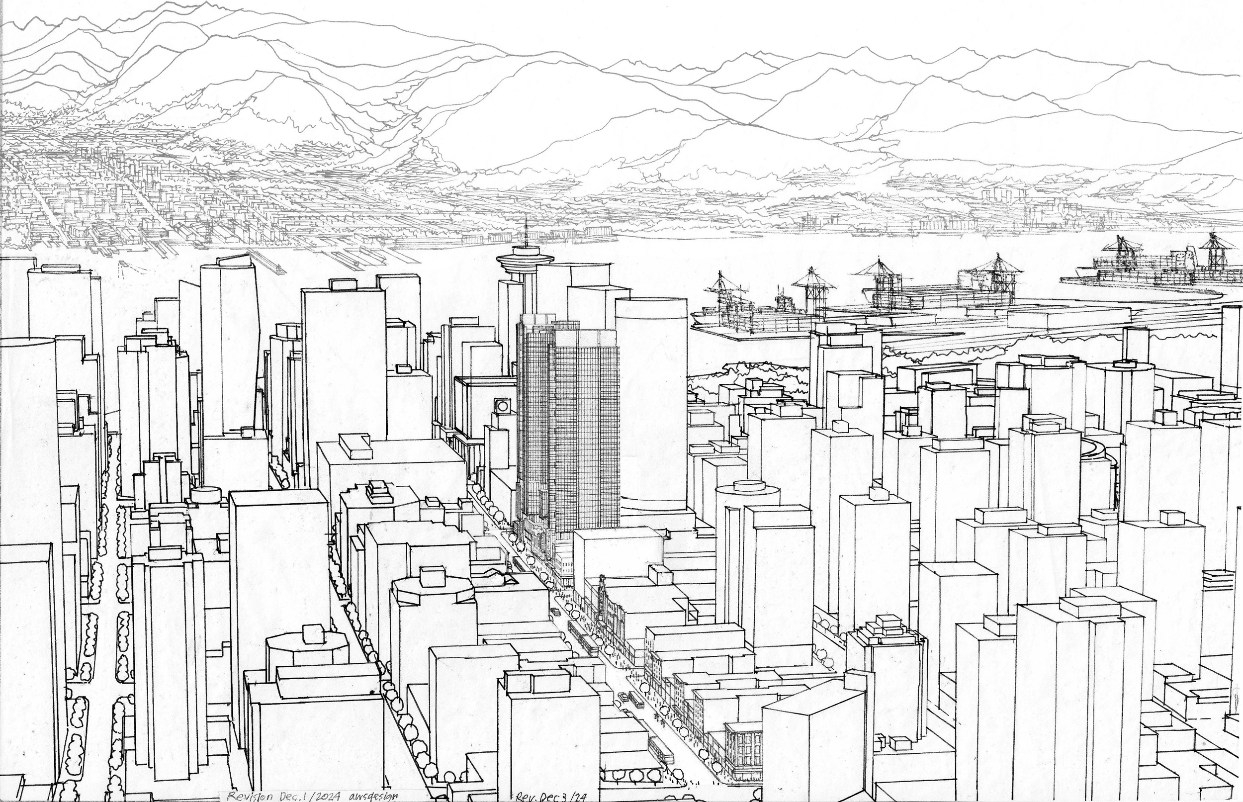 Sketch 8 Aerial View